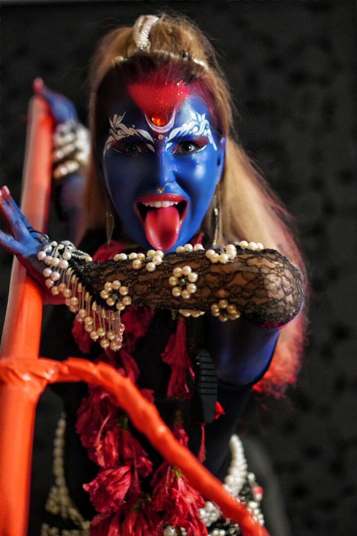Sarasvati as Kali